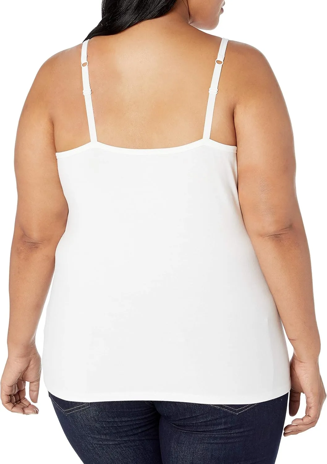 Amazon Essentials Women's Tank Top Camisole Pack, Available in Plus Size, Pack of 2