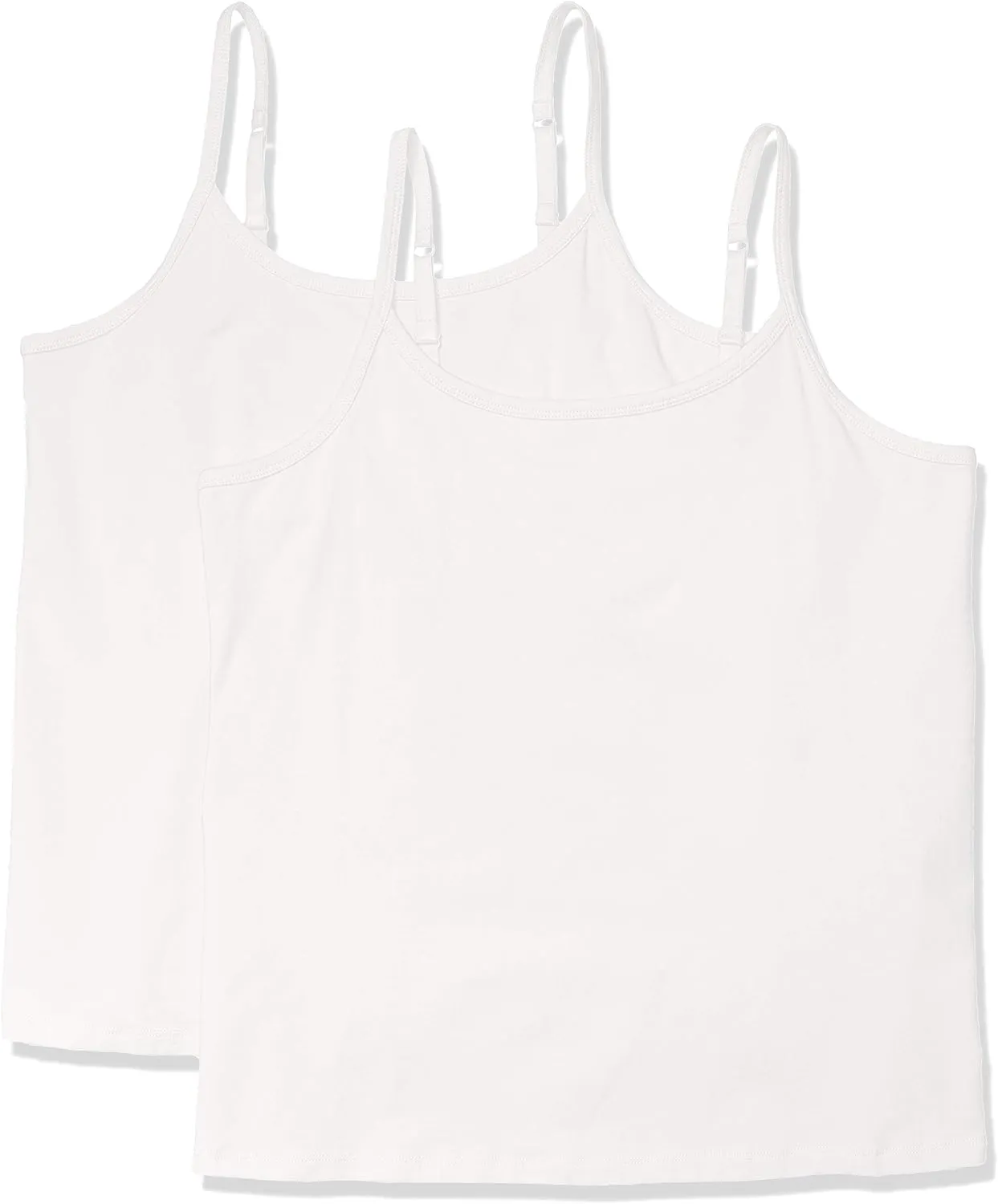 Amazon Essentials Women's Tank Top Camisole Pack, Available in Plus Size, Pack of 2