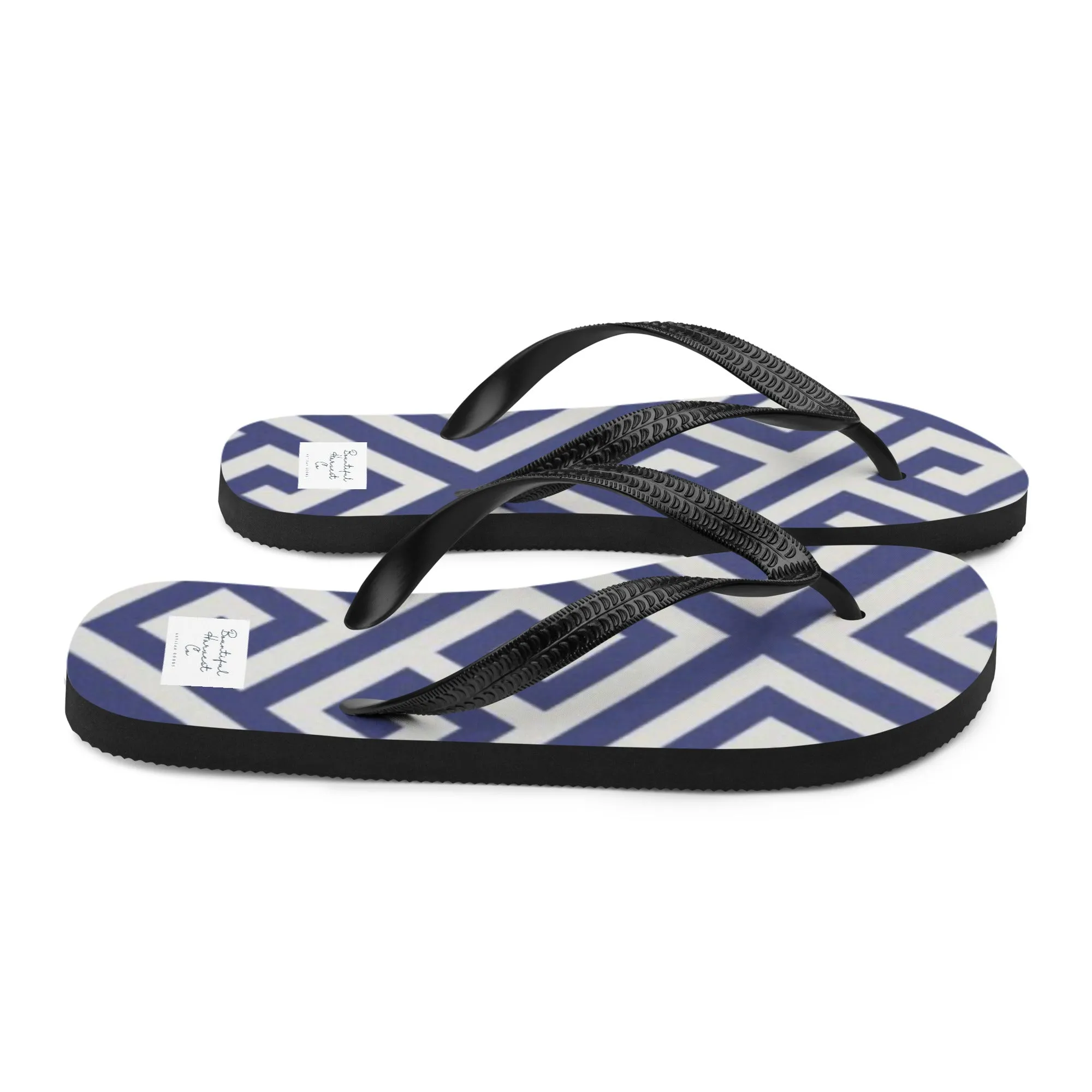 BLUE KEY Flip-Flops