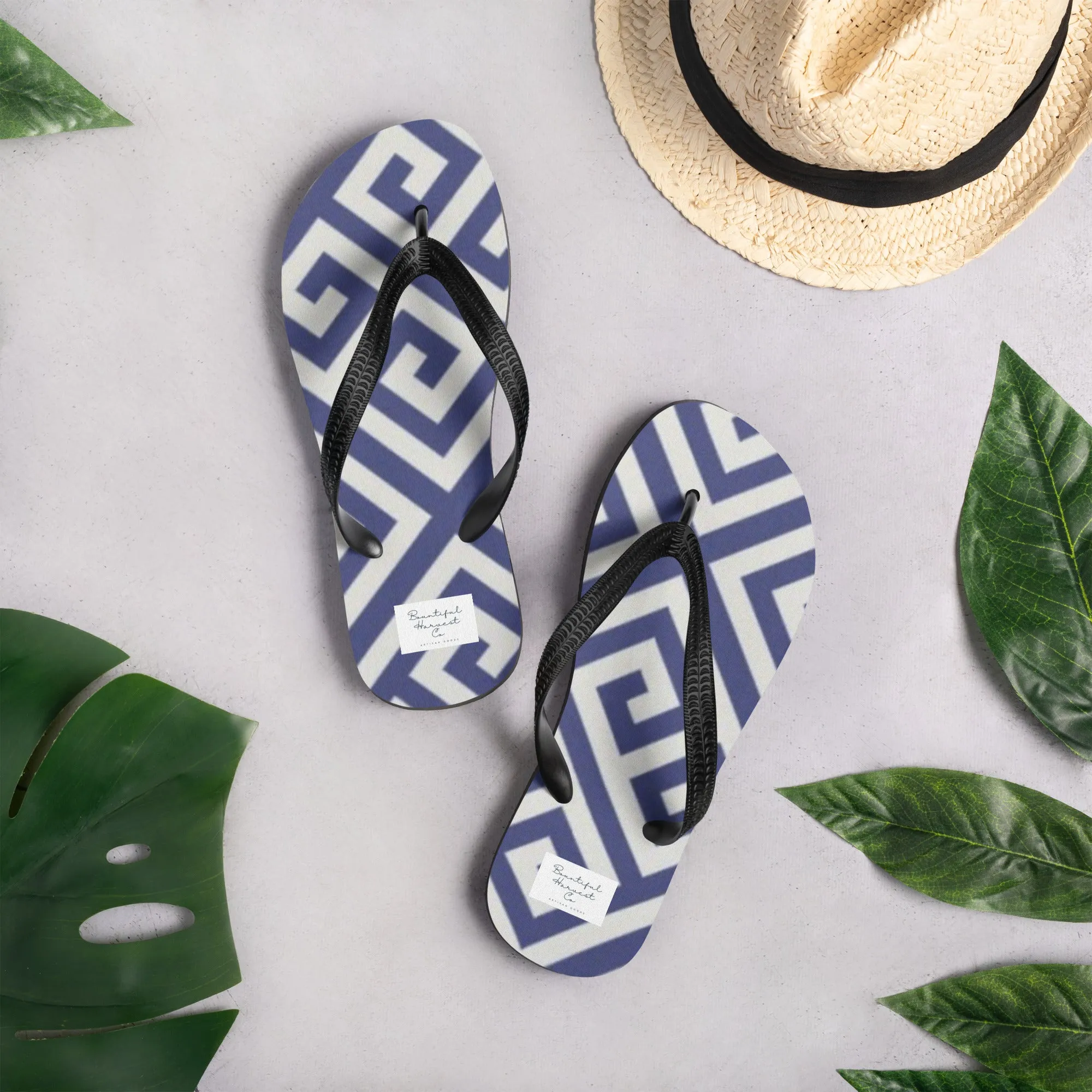 BLUE KEY Flip-Flops