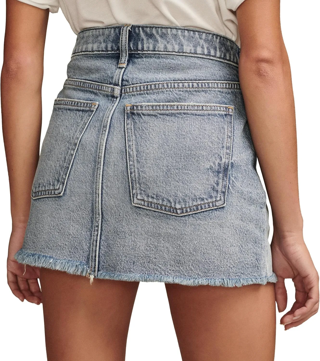 Lucky Brand Women's Denim Mini Skirt