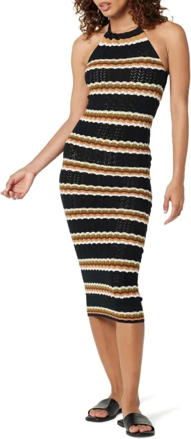 The Drop Women's Jayla Sleeveless Crochet Midi Dress